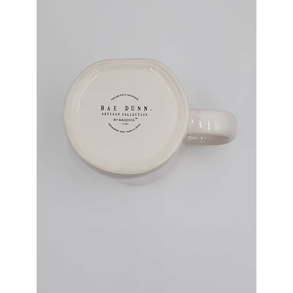 RAE DUNN MOM EST. 2020 White with Large Black Letters Coffee/Tea Mug by Magenta - Picture 7 of 7